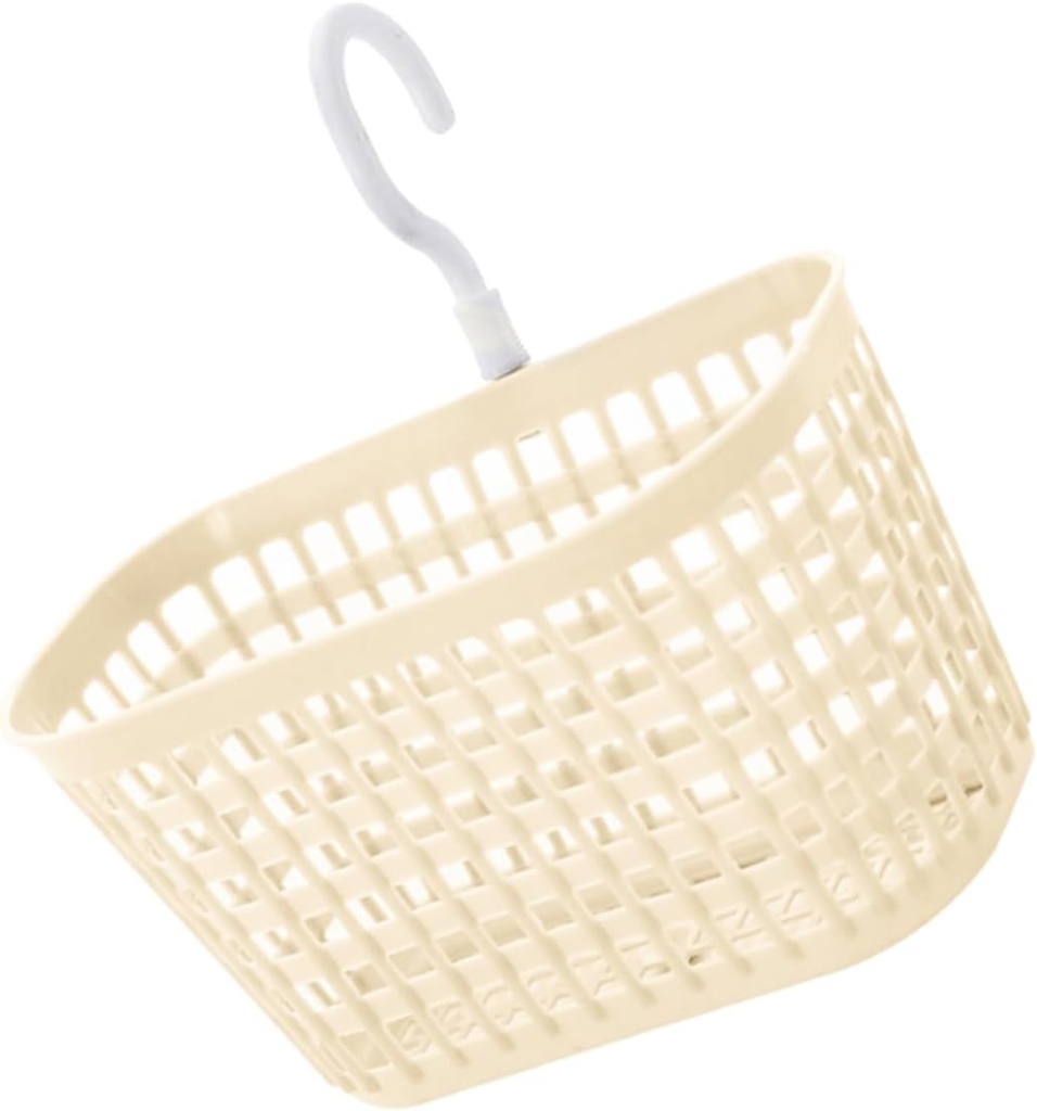 10pcs Wall Hanging Basket Storage Bins for Bathroom Kitchen Dorm Decorative Organizing Bin Rustic Style