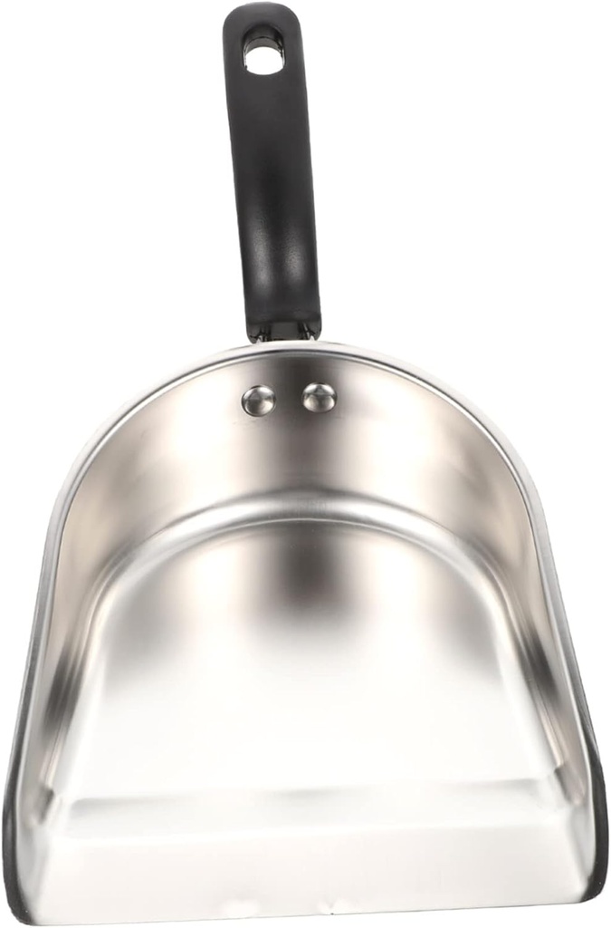 BESTOYARD Stainless Steel Multi-Function Ice Shovel and Flour Scoop Thickened Kitchen Tool for Grains and Ice Cubes Sturdy Utility Scoop for Cooking and Baking