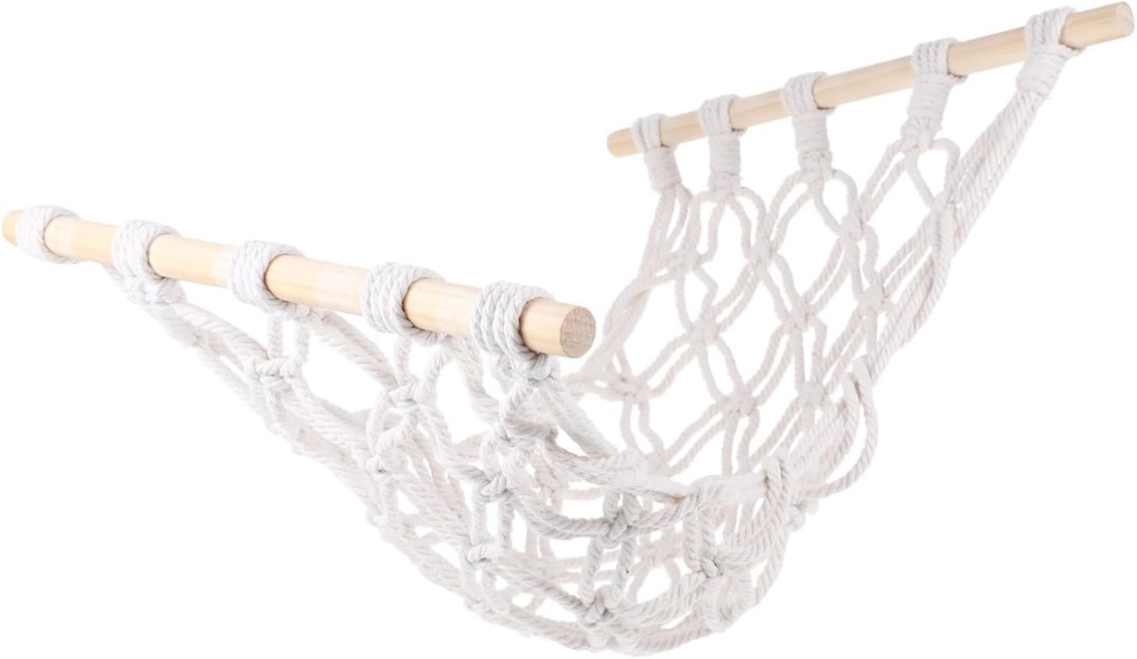 Fruit Hammock Woven Net Bag Stylish Kitchen Organizer for Fresh Fruits and Vegetables Breathable Rope Storage for Home and Garden