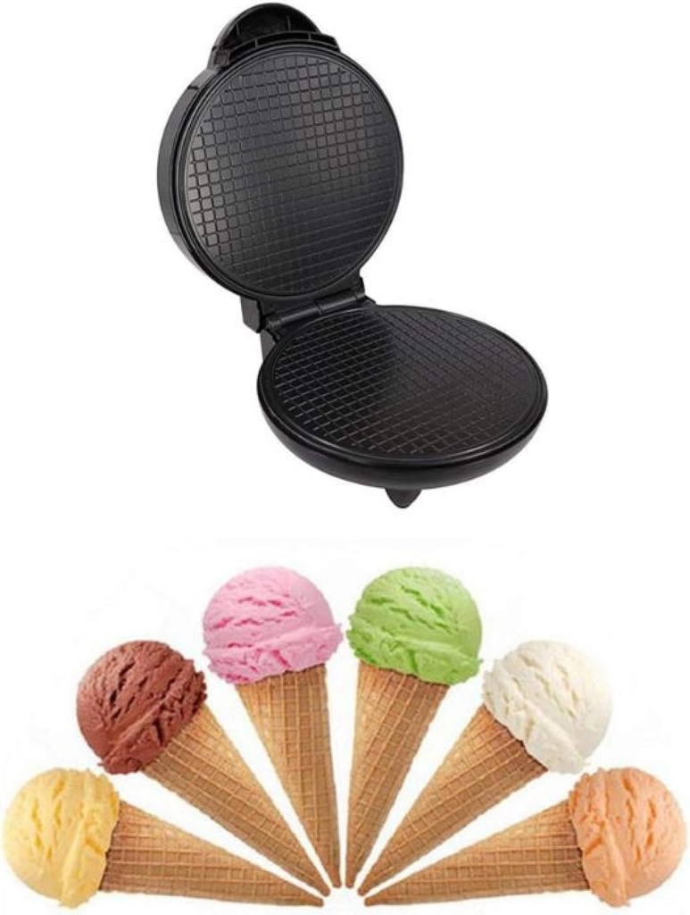 sandwich maker small ， Waffle maker ， RetailWholesale Round Nonstick Electric Stroopwafel Syrup Waffle Maker Baker Machine Stainless