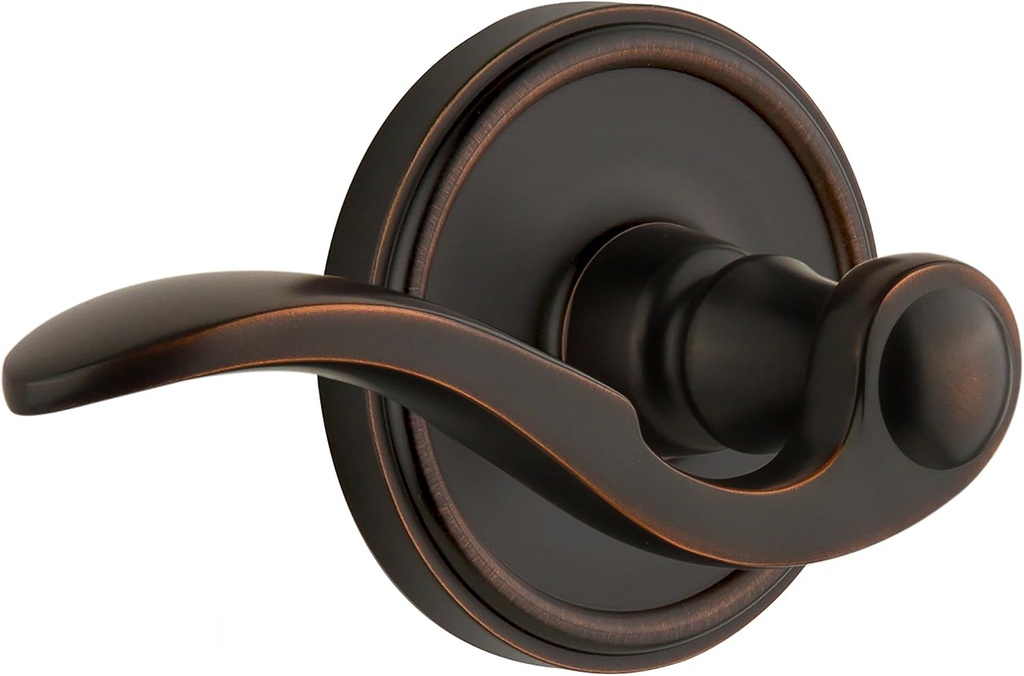 Grandeur 822836, Single Dummy, Timeless Bronze Georgetown Rosette with Left Handed Bellagio Lever