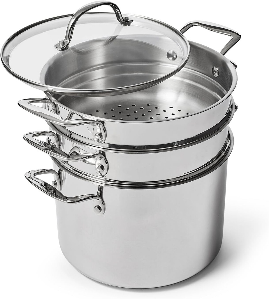 Sur La Table Signature Stainless Steel Multicooker, 8 qt.