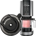 Outer Bowl Lid for Ninja Creami Ice Cream Makers, Reusable Creami Replacement Lid Compatible with NC299AMZ/NC301/NC300/Series(NO Paddle) Ninja Creami Replacement Parts