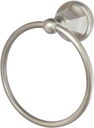 Kingston Brass BA4814SN Metropolitan Towel-Ring, Satin Nickel, 6 Inch