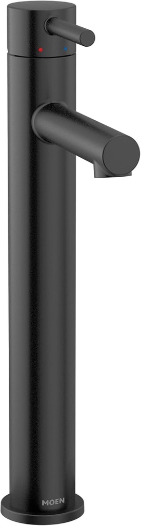 Moen 6192BL Align One-Handle Single Hole Modern Vessel Sink Bathroom Faucet