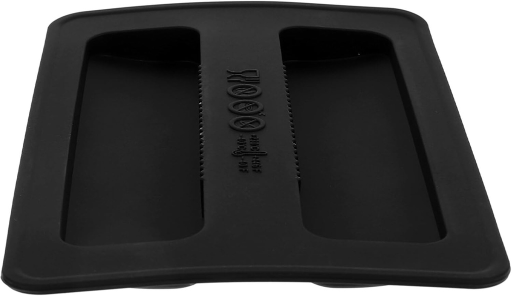 Alipis Silicone Toaster Lid,Toaster Cover Bread Maker Cover Appliances Top Bread Machines Sandwich Machine Part Accessories Black