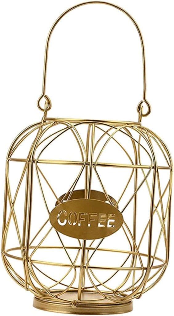 Coffee Pod Organizer Capsules Holder Iron Storage Rack Kitchen Storage Pod Holder