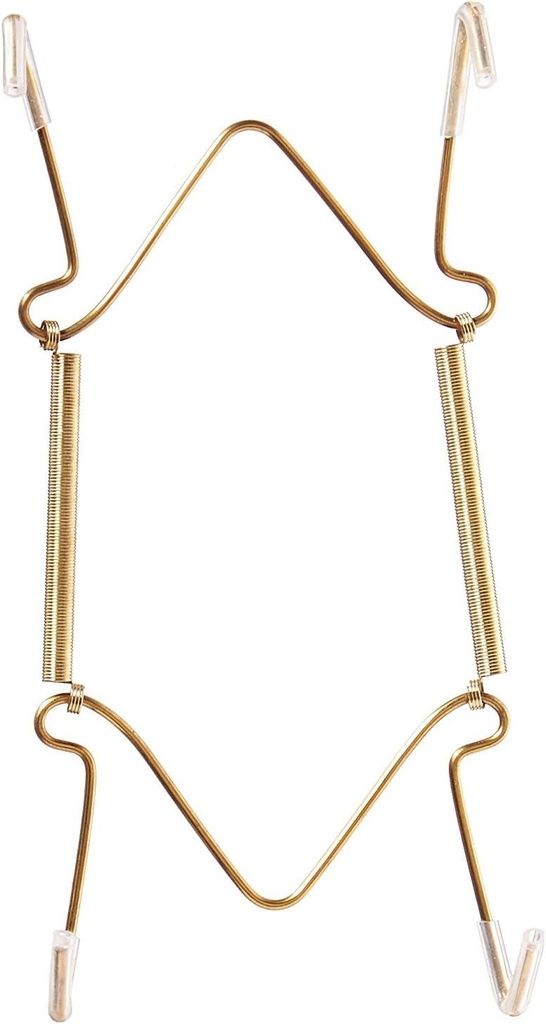 Roberts Colonial 4-point Plate Hanger No. 450 for Plates 10" to 14"