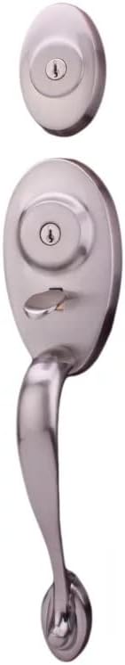 Weslock 01343-N--002D Lexington 1300 Series Entry Handle, Satin Nickel