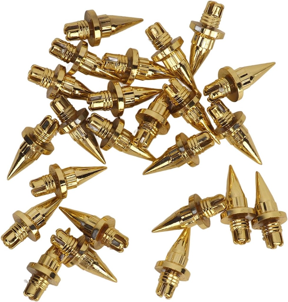25Pcs Wheel Rim Rivet Nuts Spike Wheel Rim Decorative Rivets for Wheels Stylish Easy Installation with Plastic Faux Rivets (Gold) by Aramoxsbm2ex9ory-11