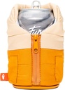 Puffin - The Puffy Vest - Insulated 12 oz Can Cooler I Beer Bottle & Soda Can Insulator, Keep Drinks and Beverages Cold - Honey Brown/Taco Tan