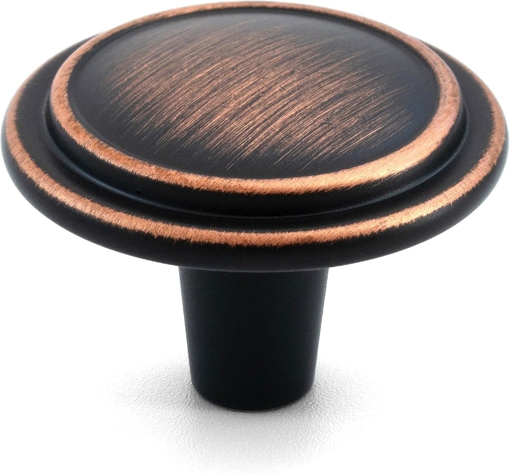 HESTIA HARDWARE 25 Pack | Oil Rubbed Bronze Kitchen Cabinet Knobs and Drawer Pulls | Dresser, Vanity, Wardrobe knobs (Z6.25.O)