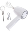 PRETYZOOM 1set Rechargeable Egg Beater Hand Blender Cordless Speeds Gear Stainless Electric Mixer Tool for Kitchen Egg Whipping