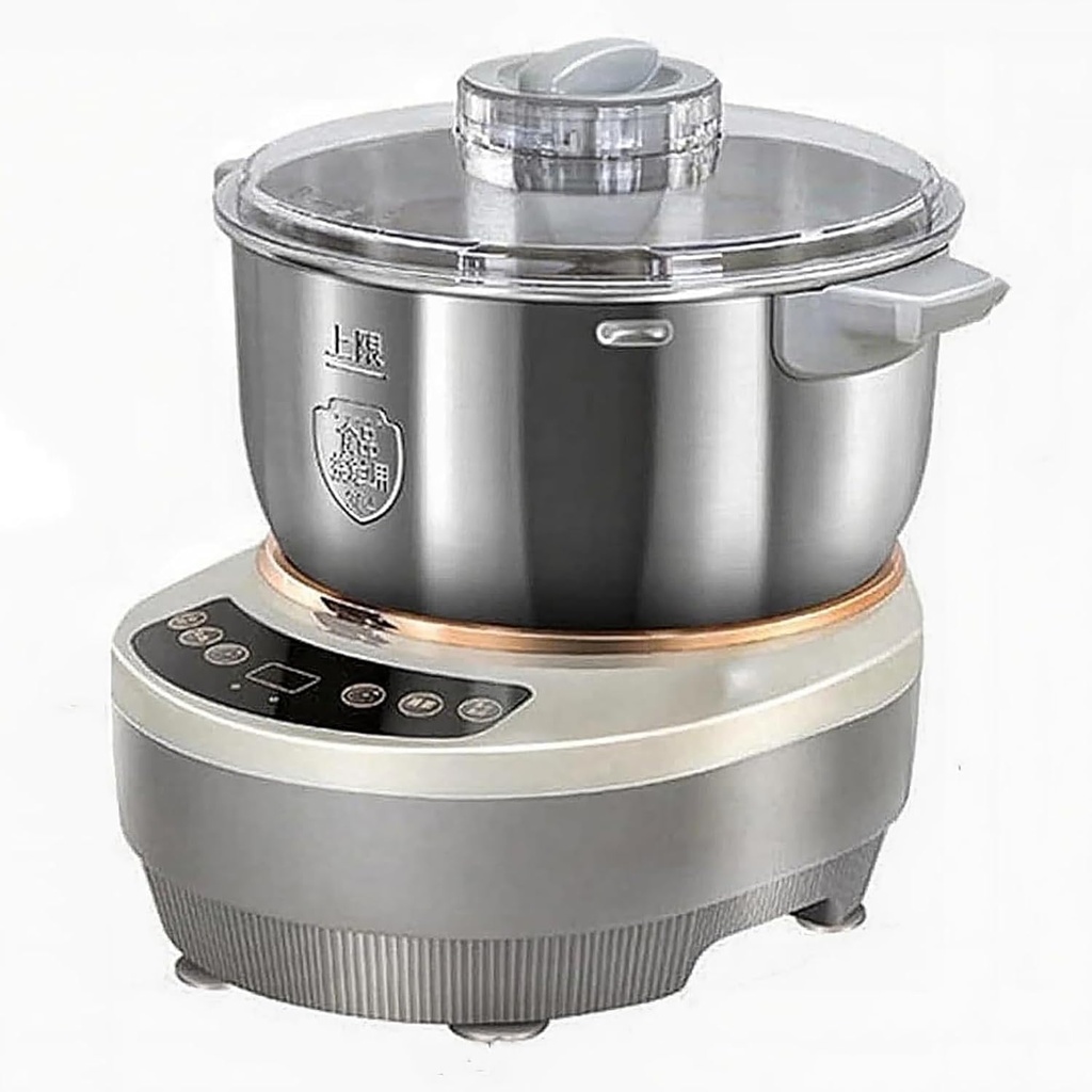 Electric Dough Machine With Fermentation Function, Flour Mixer MachineMicrocomputer Timing, Front Touch Panel,Used For Bread Proofer, Pizza, Pancake, Dumpling Dough (5L)