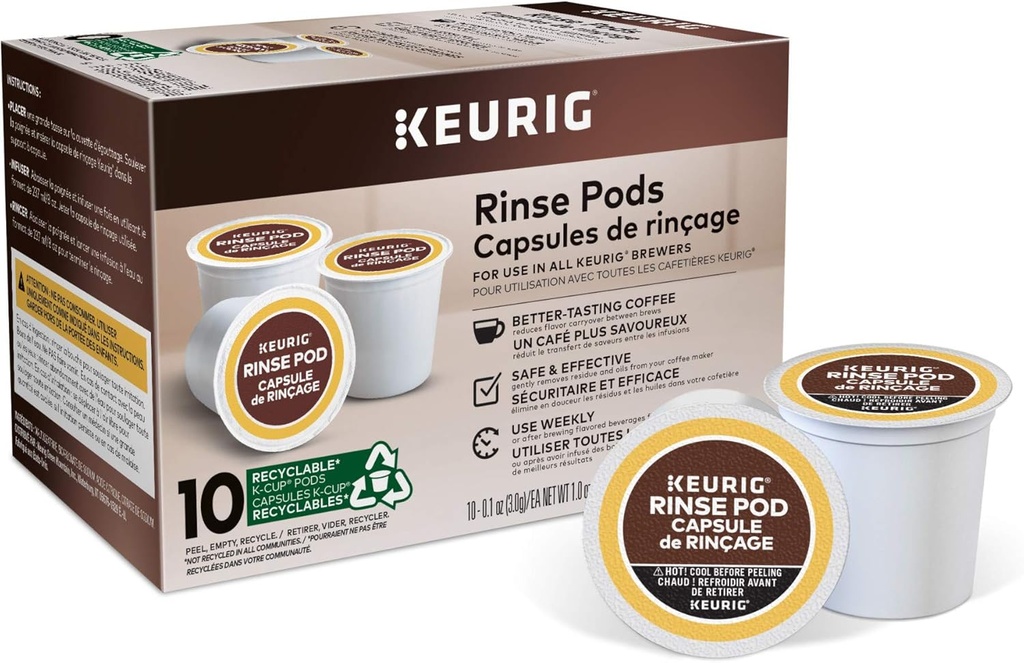 Keurig Pods Reduces Flavor Carry Over, Compatible Classic/1.0 & 2.0 K-Cup Coffee Makers