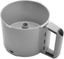 112204S 3 Quart Food Processor Cutter Mixer Bowl, Replacement for Robot Coupe R2 3L Gb, R2 DICE, R2 Dice, R2B, R2N Models
