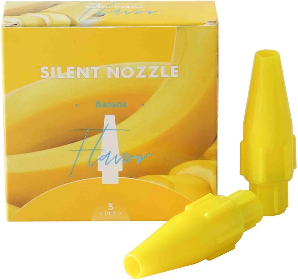 Banana Flavor Nozzle Silent Plastic Dispenser(3 Packs)
