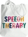 Speech Therapy Gifts SLP Tote Bag for Teacher Speech Language Pathology Beach Bag Speech Pathologist Gifts