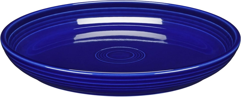 Fiesta® Coupe Dinner Bowl Plate 10.375” Dinner Plate 40 oz – Durable Ceramic, Lead-Safe, Dishwasher/Microwave/Oven Safe – Made in USA - Twilight