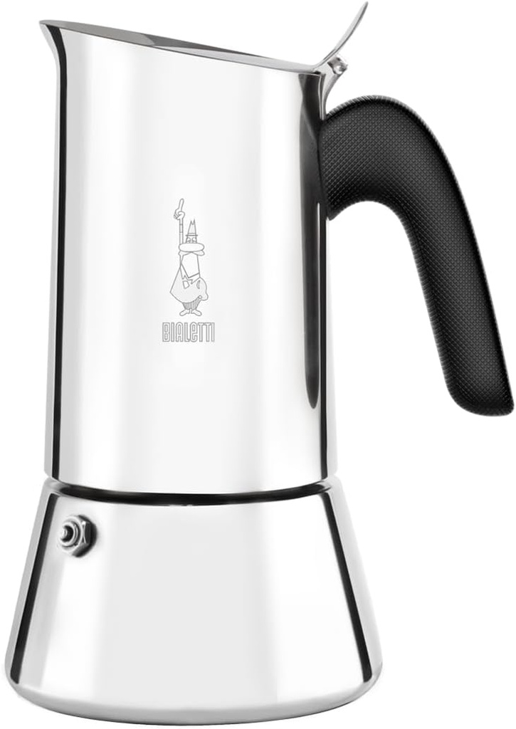 Bialetti Elegance Venus Induction 10 Cup Stainless Steel Espresso Maker