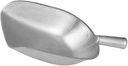 Luxshiny Aluminum Feeding Scraper Spoon Multi-functional Kitchen Grain Scoop for Ice Candy Nuts and Flour Lightweight and Compact Home Supplies for French Fries and Packing