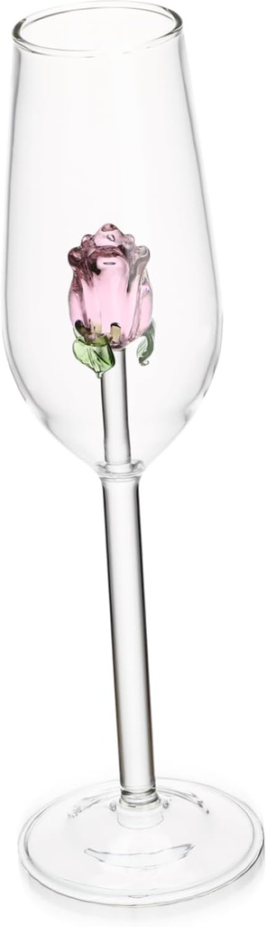 Zerodeko 1pc Stunning European Style Wine Cup Crystal Glass Goblet Party Drinkware
