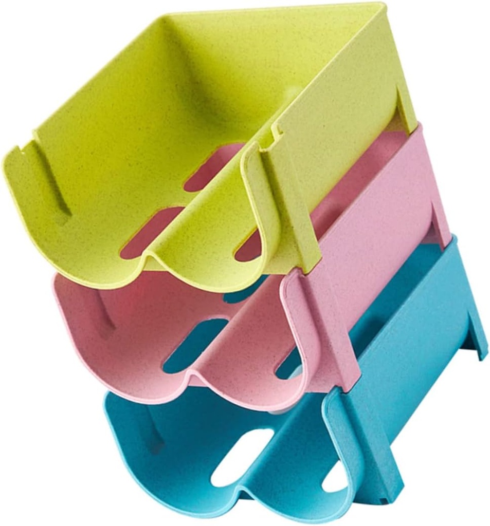 STOBAZA Drink Box Beer Storage Rack Stackable Beverage Box Odorless Tasteless Material for