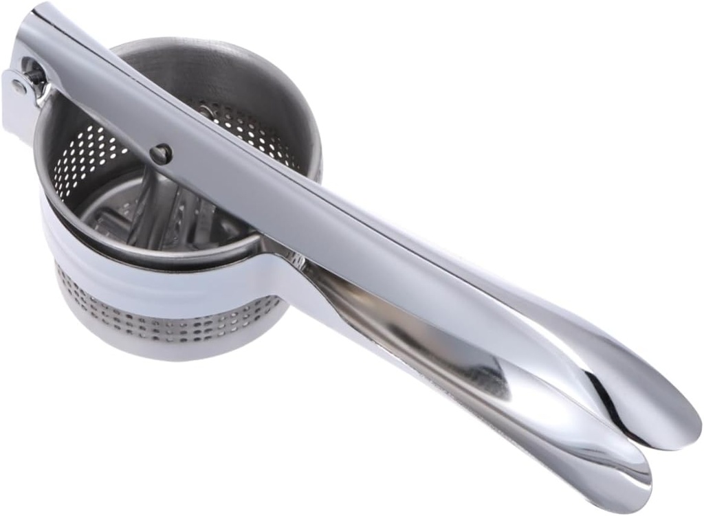 Ciieeo Stainless Steel Potato Ricer and Fruit Squeezer Press Manual Juicer and Masher for Potatoes Fruits and Vegetables Heavy-Duty Kitchen Tool for Easy Food Preparation