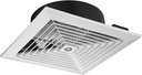 Ventilation Fans Ceiling Exhaust Fan Bathroom Kitchen Ceiling 5-Blade Ventilating Fan 8" 10" 12" in-line Silent Ventilation Exhaust Fan, White Exhaust FA(8 inches