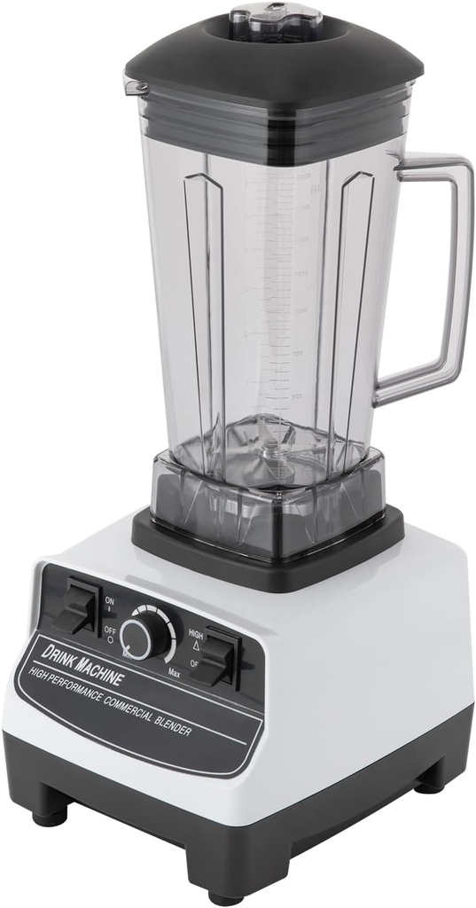 Commercial Mixer, Professional Smoothie Maker, Countertop Smoothie Maker, Home and Commercial Smoothie Maker, for Families, Milk Tea Shops, Cafes， Restaurants, Dual Use Of Cold and Hot