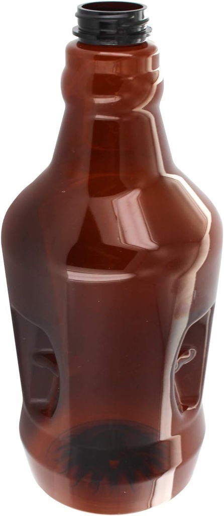 64 oz Amber Growler PET plastic - lid not included