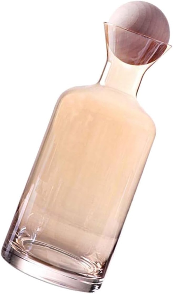 Healifty Creative Heat Resistant Glass Kettle Large Capacity Fridge Water Dispenser for Iced Tea Juice Lemonade Cold Brew Suitable for Family Daily Use and Entertaining Guests