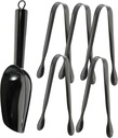 Scoop Tong Stainless Steel Essential Kitchen Tool Food Grade Ice Cube Tongs Utility Scoop Cereal Shovel