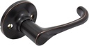 Stone Harbor Hardware Memphis Door Lever, Dummy (Non-Turning) Latch, Vintage Bronze