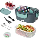 Electric Lunch Box Food Heater for Adult, 1.5L Large Capacity Heating Bento Box, Portable Food Warmer Lunch Box for Office,Car & Truck