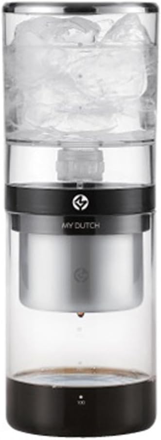 MY DUTCH M350 Cold Brew Dutch Drip type coffee maker hand drip coffee making & Simple English User's Guide (Black)