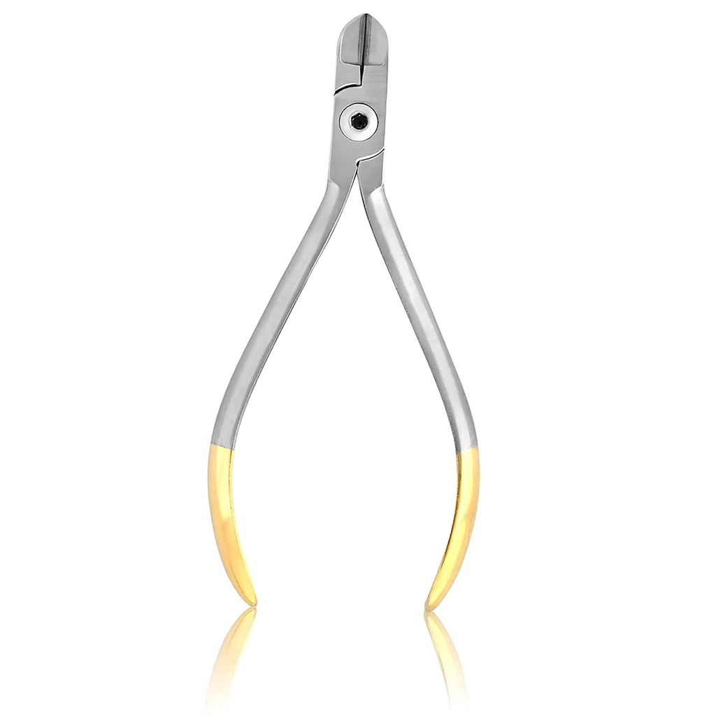 Hard Wire Cutter - Straight with Tungsten Carbide (T/C) Tips - Orthodontic Pliers for Educational Use
