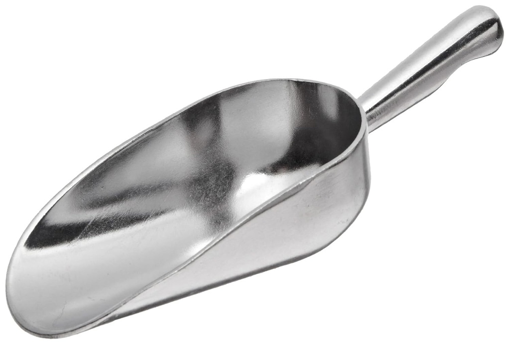 Crestware AS85 85 oz Aluminum Cast Scoop