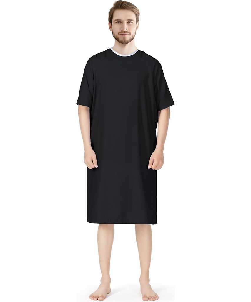 Utopia Care Hospital Gown for Men Back-Tie Closure Soft Patient Gown