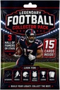 Football Card Legends Pack – 15 Cards Inside | 3 Guaranteed Hall of Famers or Stars | Look for Rookies, Patches, and Autographs for Collectors