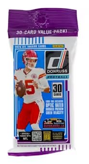 2025 Panini Donruss Football Jumbo Value Pack