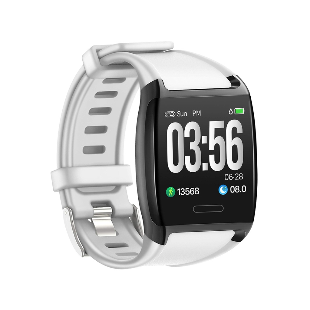Watch Activity Tracker, Heart Rate Monitor, Smart Activity Tracker, Alert for Android and iPhone (White)