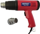Inditrust 2000 Watt professional heat gun WITH 1 MONTHS WARRANTY hot air gun with dual temperature setting for Shrink Wrapping, Packing, Paint removal heat gun designed for industrial use (RED)