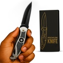 PANCA Star Shield Multipurpose Knife | Compact Carbon Steel Utility Knife for Kitchen, Home & Office Use | Manual Cutting Tool for Vegetables, Fruits, Packaging & DIY Tasks (Silver, Pack of 1)