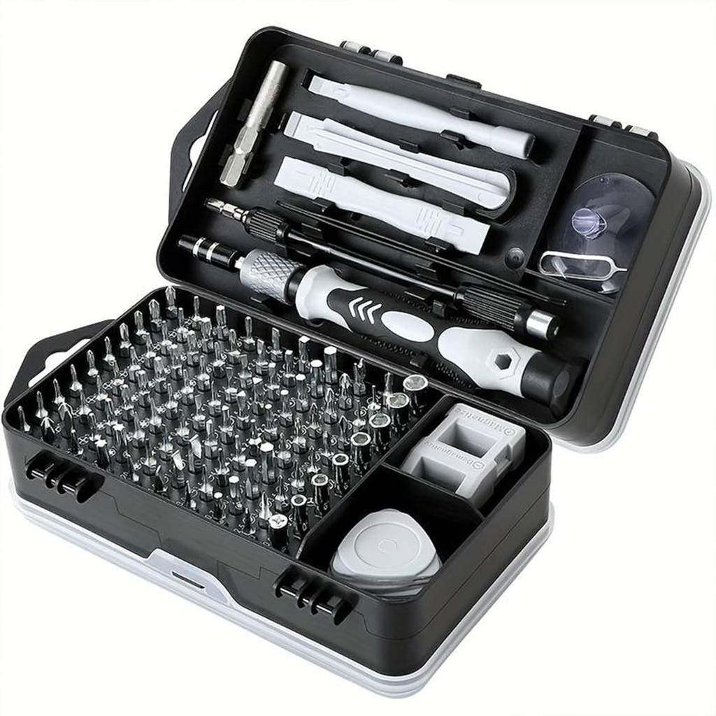 Spartan 115 In 1 Multifunctional Precision Portable Screwdriver Set for Electronics, Watch, Computer Repair | Hand Tools | Screwdrivers & Nutdrivers | (Pack of 1)