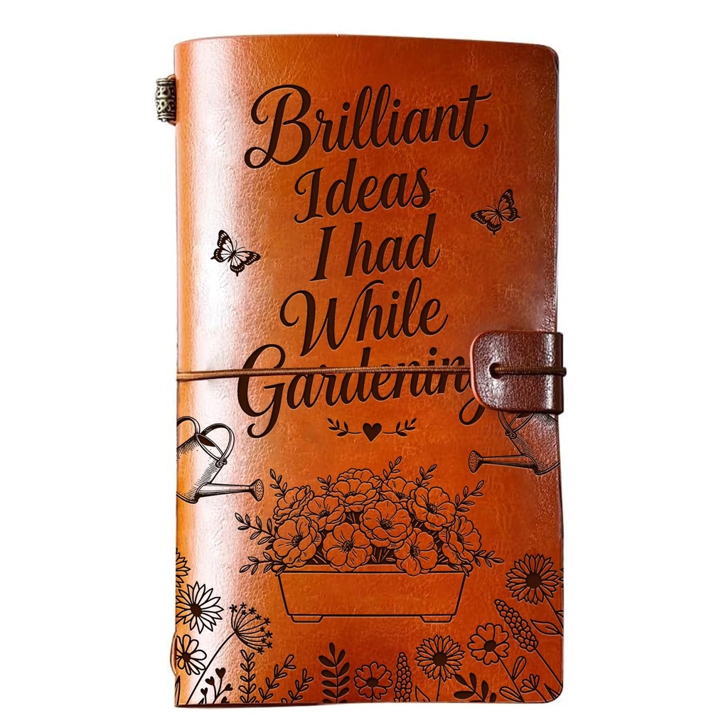 Gardening Gifts Women Men Plant Lovers Leather Journal Gifts for Plant Lady