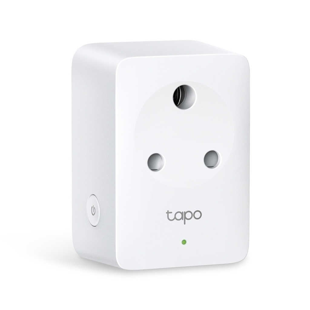 Tapo P116M(1-Pack) 6A Mini Wi-Fi Smart Plug, Energy Monitoring & 4-Way Safety Protection | Compatible with Alexa, Home, Apple Home, Samsung SmartThings via Matter | Ideal for Small Appliances
