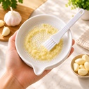TASMAX Ceramic Grater Plate for Baby Food Garlic Grater Crusher for Kitchen