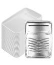 Bates 9 Inch Paint Tray Liners - 21 pcs, One Metal Tray with 20 Plastic Liners