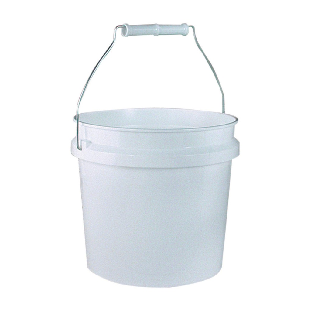 Leaktite 744456 1-Gallon White Plastic Pail Paint Pail/Container